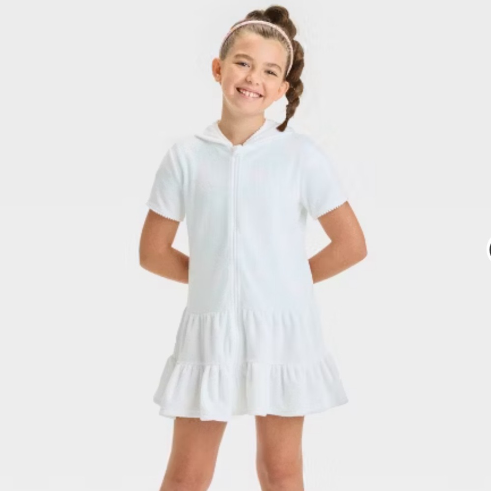 Short Sleeve Cover-Up Dress